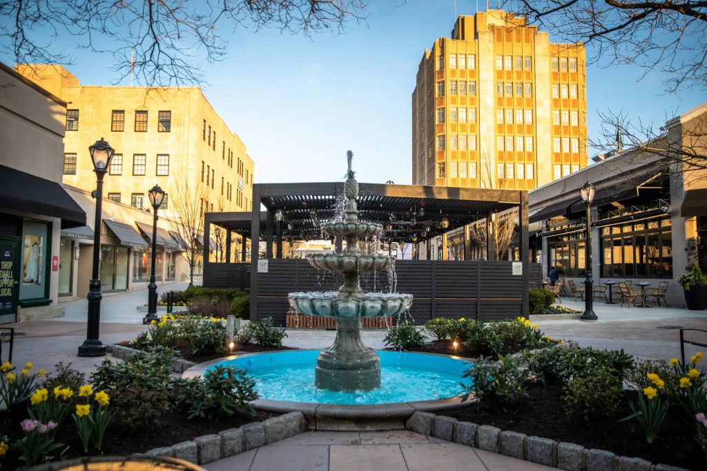 Suburban Square shopping district, Ardmore Pennsylvania